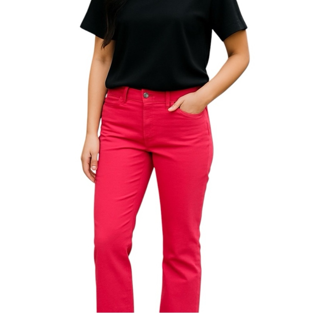 LORO PIANA PINK SALMON DENIM JEAN PANTS 40